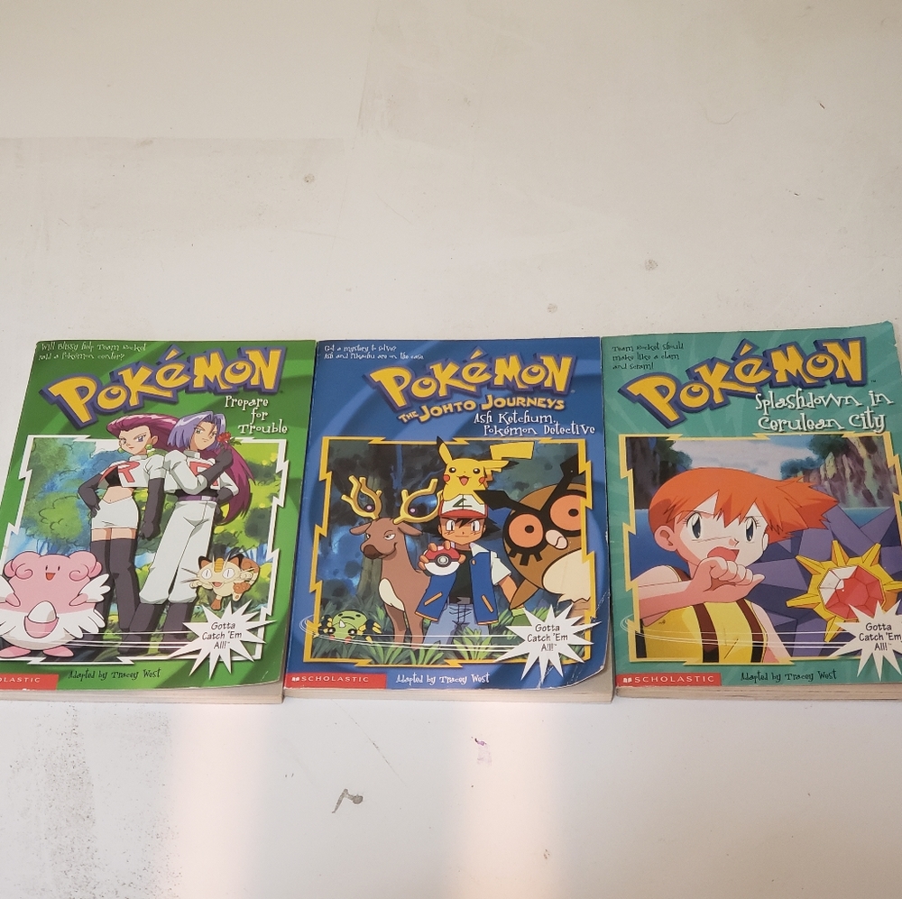 Pokemon books